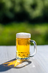 ビール　夏イメージ