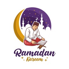 ramadan flat design
