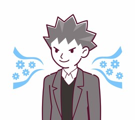 悪い雰囲気の詐欺師