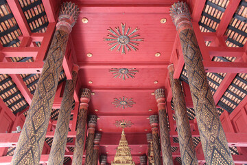 buddhist temple (wat phra that lampang luang) in lampang (thailand)