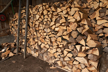 Stack of firewood