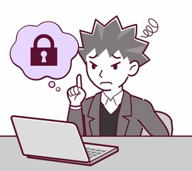 悪い雰囲気の詐欺師