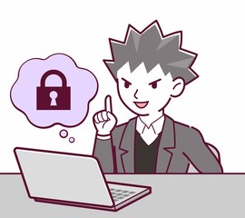 悪い雰囲気の詐欺師