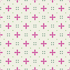 Seamless vector pattern in geometric ornamental style. ornament for wrapping, background or book