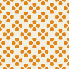 Seamless vector pattern in geometric ornamental style. ornament for wrapping, background or book