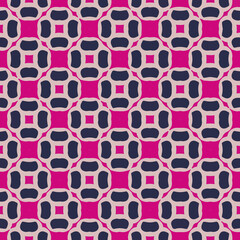 Seamless vector pattern in geometric ornamental style. ornament for wrapping, background or book