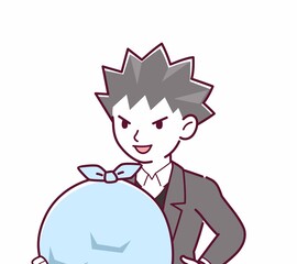 悪い雰囲気の詐欺師