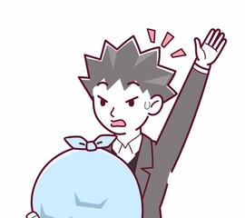 悪い雰囲気の詐欺師