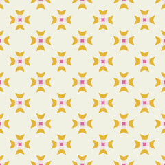 Seamless vector pattern in geometric ornamental style. ornament for wrapping, background or book