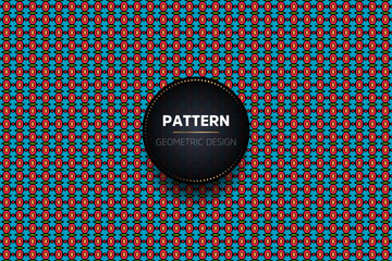A colorful vector seamless geometric pattern