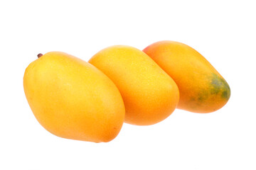 Mango isolated on white background