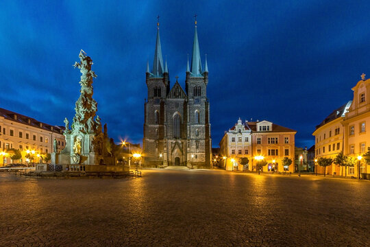 Church of the Assumption, Ressel''s Square, Chrudim - Czech Republic