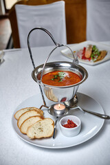 food lunch delicious obied restaurant table