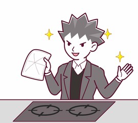 悪い雰囲気の詐欺師