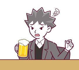 悪い雰囲気の詐欺師