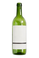 Empty bottle isolated