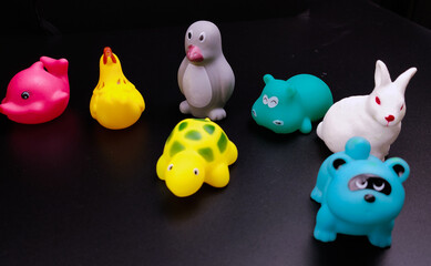 colorful toys collection
