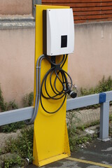 Charging points for electric cars