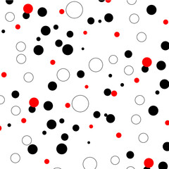 Round pattern vector for garments