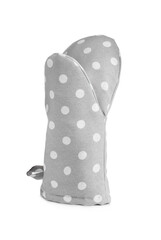 Oven glove for hot dishes isolated on white