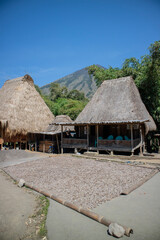 Fototapeta premium Bena Village in Flores Indonesia