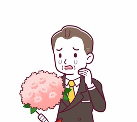 立派な格好をした社長