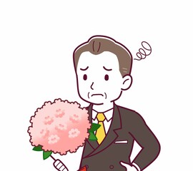 立派な格好をした社長