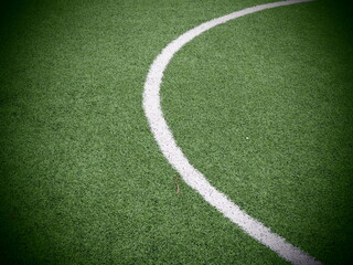 soccer field with grass
