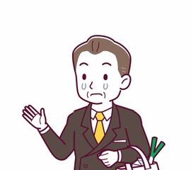 立派な格好をした社長
