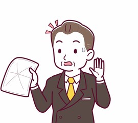 立派な格好をした社長