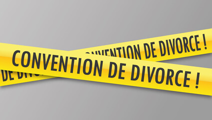 Logo convention de divorce.