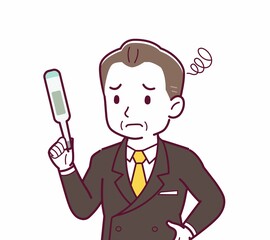 立派な格好をした社長