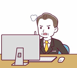 立派な格好をした社長