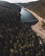 water reservoir in the black forest