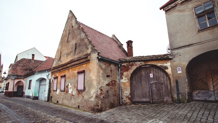 The old town of Sibiu - Romania