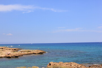 view of the coast of the region sea