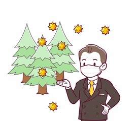 立派な格好をした社長