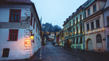 The old medieval city Sighisoara