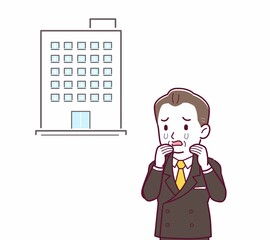 立派な格好をした社長