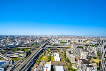 Fototapeta premium 大阪 都市風景 【東大阪】