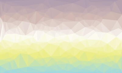 Abstract multicolored background and pastel poly pattern