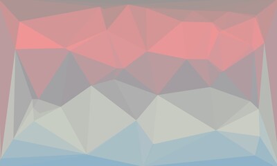 Abstract geometric background with pastel color and poly pattern