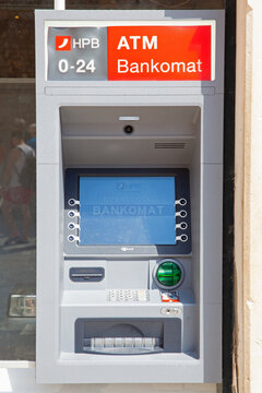 Street ATM teller machine