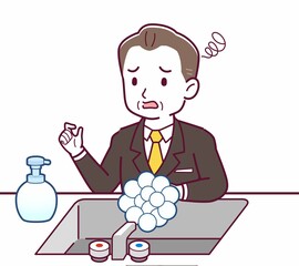 立派な格好をした社長