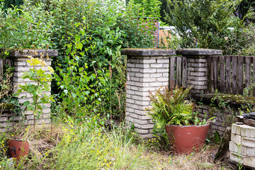 Verwunschener und verwilderter Garten