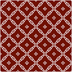 Geometric vector pattern with triangular elements. Seamless abstract ornament for wallpapers and backgrounds. red and white colors. 