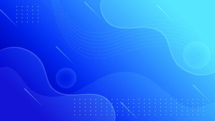 blue abstract background with geometric shape. vector illustration