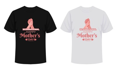 Happy mother’s day – international mother’s day. This Is What An Awesome t-shirt and poster vector design template. Mom t-shirt print. Gift for international mother's day. Typography tee design. For M