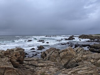 Fototapeta na wymiar Pacific Ocean Monterey