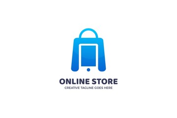 Electronic Technology Online Store Logo Template